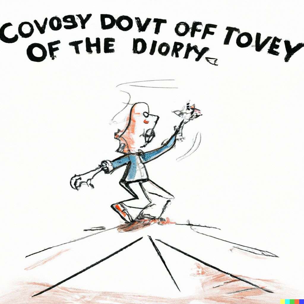 the discovery of gravity, cartoon
